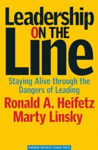 Leadership on the Line book