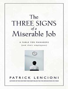 Book The Three Signs or a Miserable Job